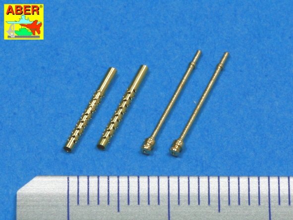 Aber A48 012 Set of 2 barrels for Japanese 7,7 mm Type 97 aircraft machine guns 1/48 – Bild 2