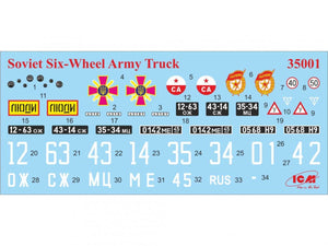 ICM 35002 Soviet Six-Wheel Army Truck with Shelter 1/35 – image 13