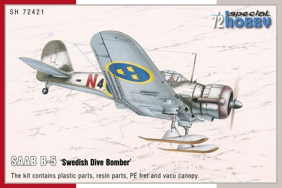 Special Hobby 72421 SAAB B-5 'Swedish Dive Bomber' 1/72