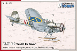 Special Hobby 72421 SAAB B-5 « Bombardier en piqué suédois » 1/72