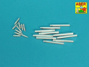 Aber 16079 Set of 7,5cm projectiles x 10 pcs. for German A/T gun PaK 40 1/16 – immagine 4