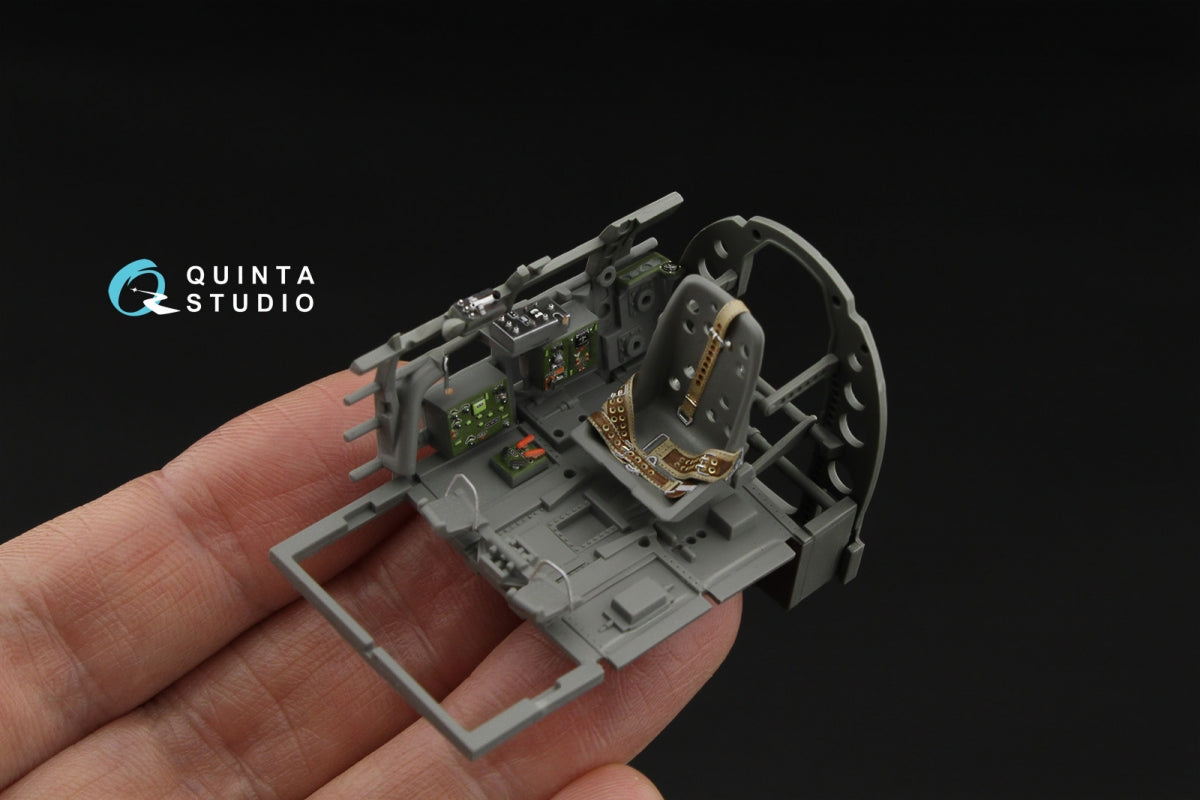 Quinta Studio QD35084 A6M2 Zero (Nakajima Prod.) 3D-Printed &amp;amp; coloured Interior on decal paper (Border Model) 1/35 – Bild 9