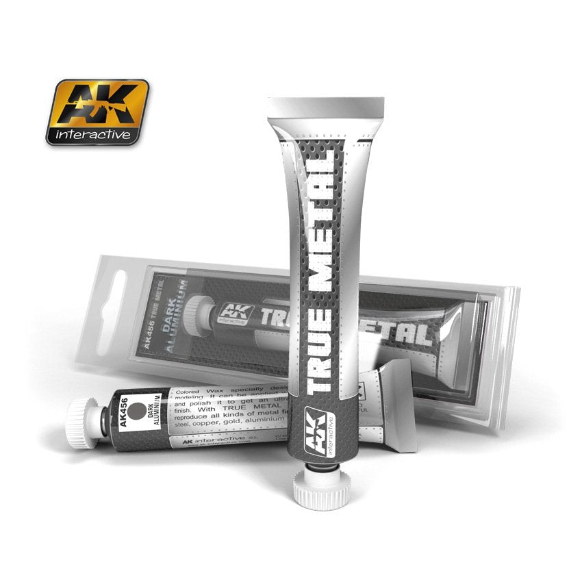 AK Interactive AK456 True Metal Aluminium Foncé