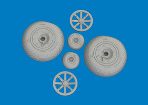 Roues Eduard 6481058 P-40E à bande de roulement croisée Eduard 1/48 – image 4