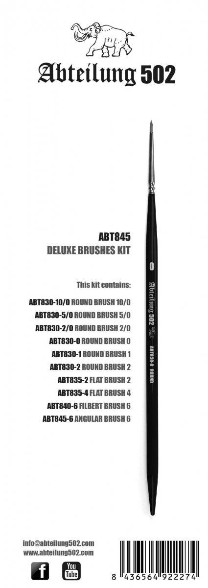 Abteilung 502 ABT845 DELUXE BRUSHES KIT – image 2