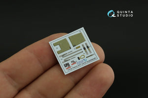 Quinta Studio QD48278 F/A-18А++ 3D-Printed &amp;amp; coloured Interior on decal paper (HobbyBoss) 1/48 – zdjęcie 8