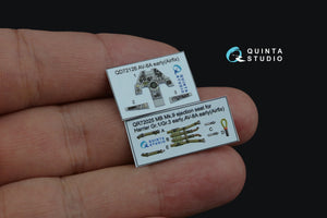 Quinta Studio QD72126 AV-8A early 3D-Printed colored Interior on decal paper (Airfix) 1/72 – image 4