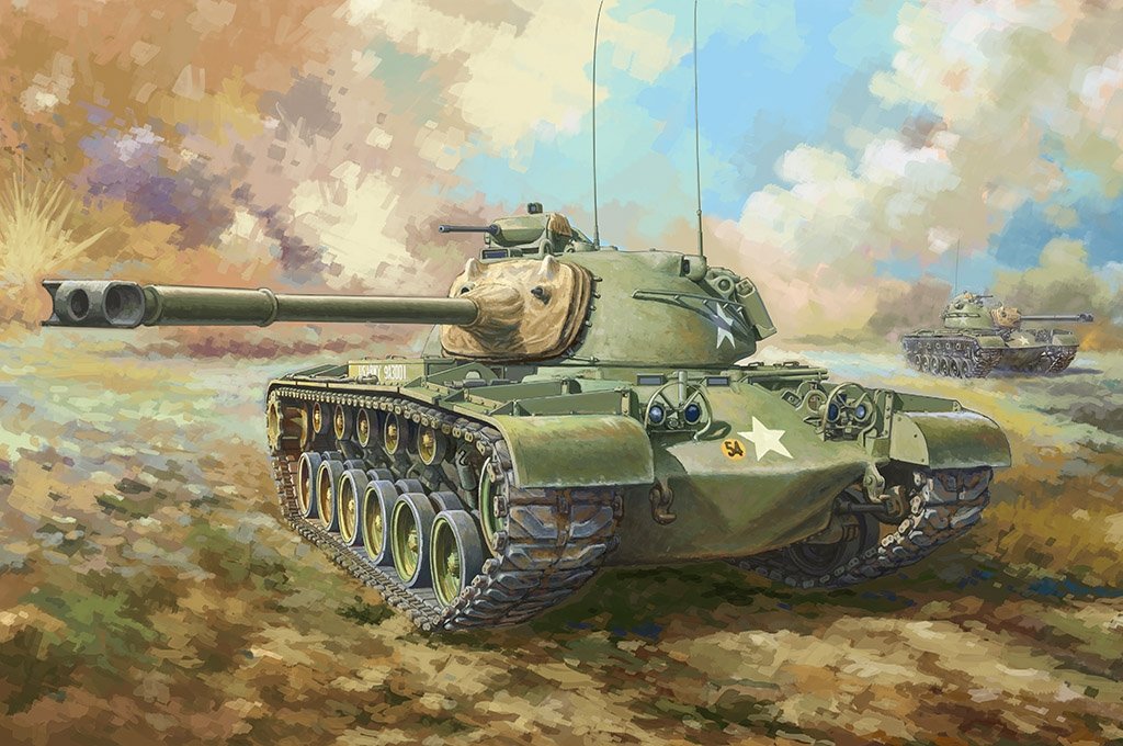 J'adore le kit 63531 M48A1 MBT au 1/35