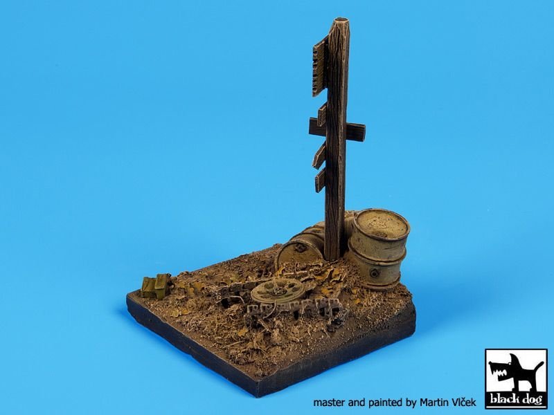 Black Dog D35042 Road signs base 1/35 – image 2