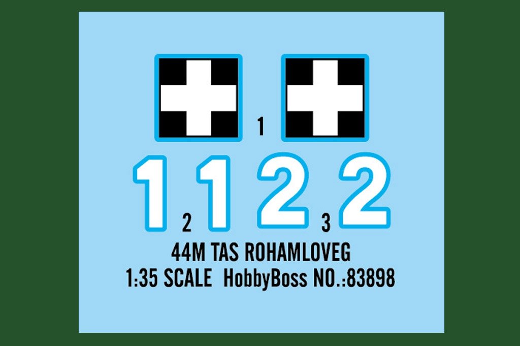 Hobby Boss 83898 44M TAS ROHAMLOVEG 1/35 – Bild 3