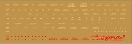 HobbyDecal AL48003V1 F-4J VF-84 Jolly Rogers Late 1971 1/48 – imagen 6