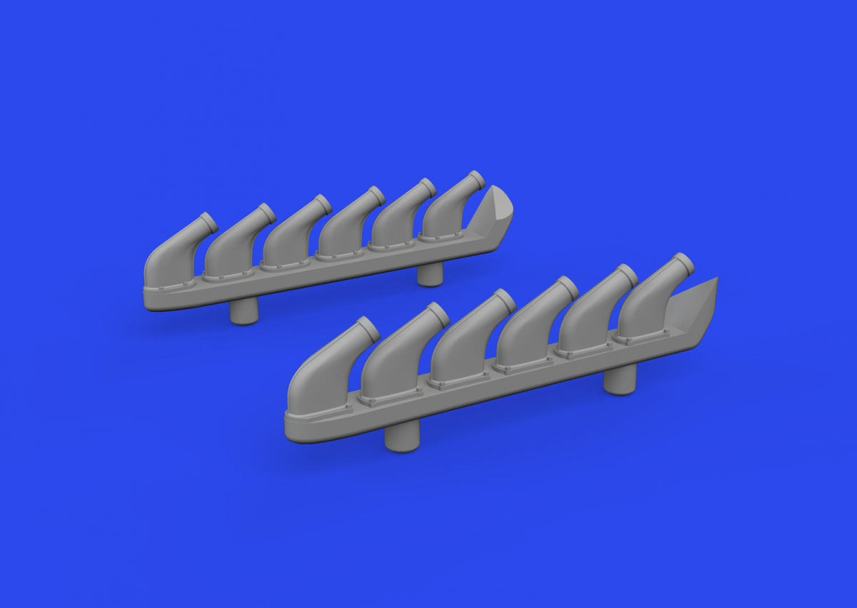 Eduard 672358 P-51D exhaust stacks PRINT EDUARD 1/72 – Bild 3