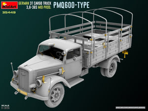 Miniart 35449 Camion cargo allemand 3T 3.6-36S MID PROD. PMQ600-TYPE 1/35 – image 5