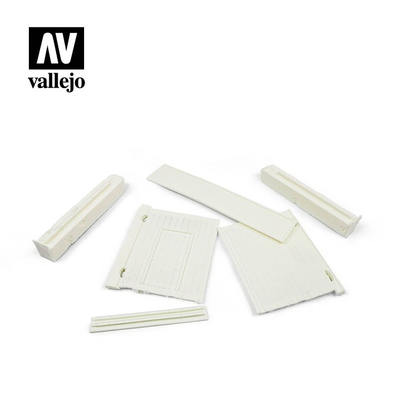 Porte en bois Vallejo SC006 1/35  – image 2