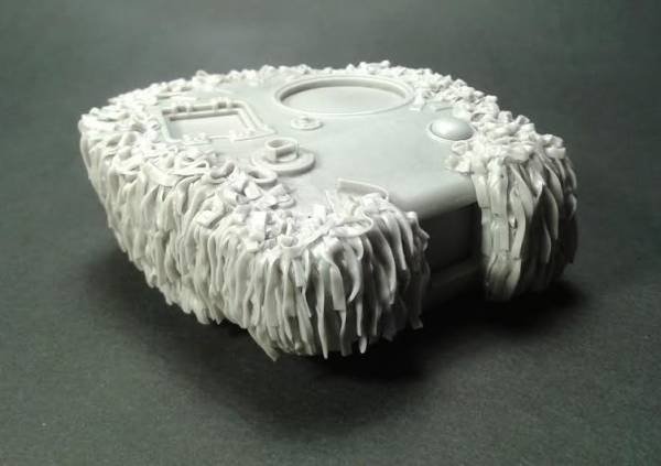 Panzer Art RE35-380 Churchill MkIV turret with hessian net 1/35 – Bild 4