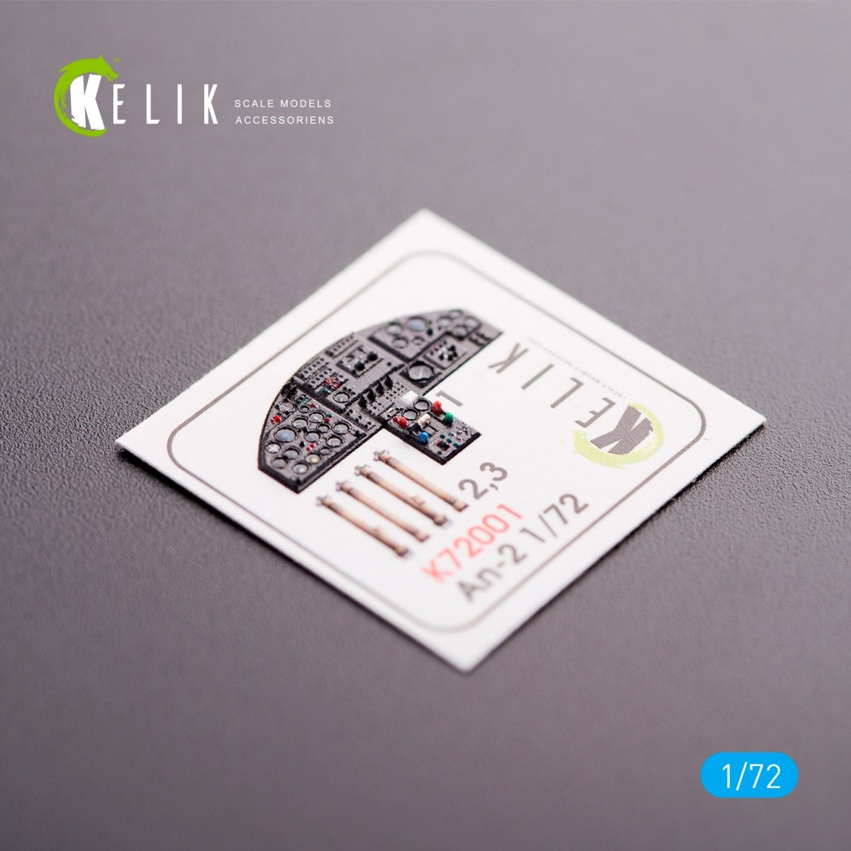 KELIK K72001 AN-2 COLT DÉCALCOMANIES 3D INTÉRIEURES POUR MAQUETTE TRUMPETER 1/72 – image 3