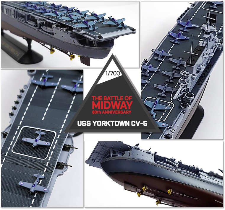 Academy 14229 USS Yorktown CV-5 (Released Mar,2022) 1/700 – imagen 5
