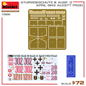 MiniArt 72106 STURMGESCHUTZ III AUSF. G, APRIL 1943 ALKETT PROD. 1/72 – Bild 11
