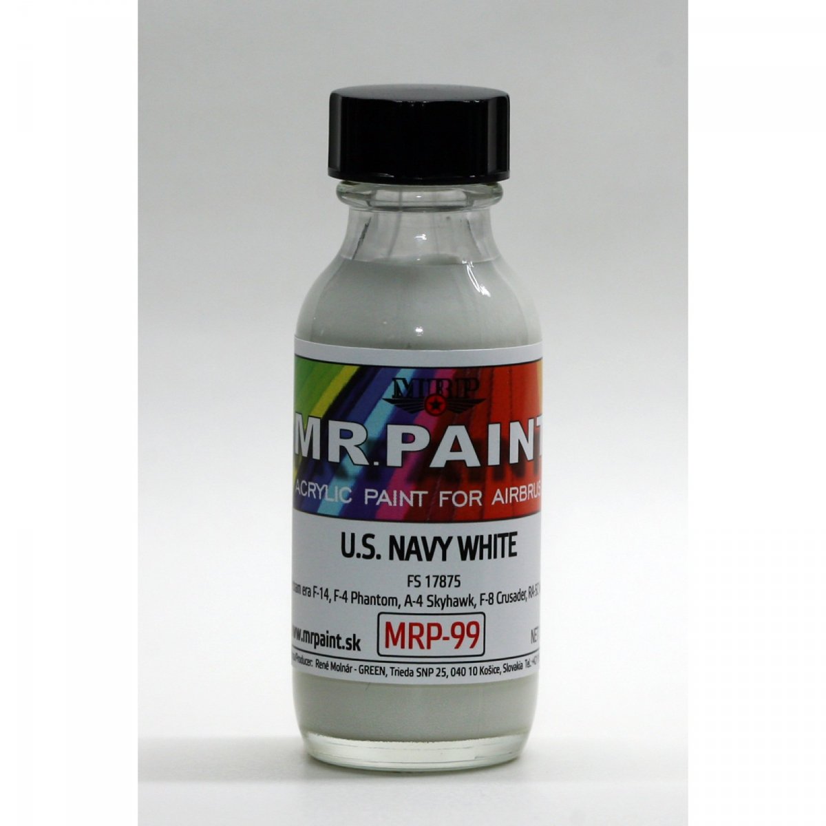 MR. Paint MRP-099 U.S. NAVY WHITE FS17875 ANA 515 US Navy 30ml – zdjęcie 2