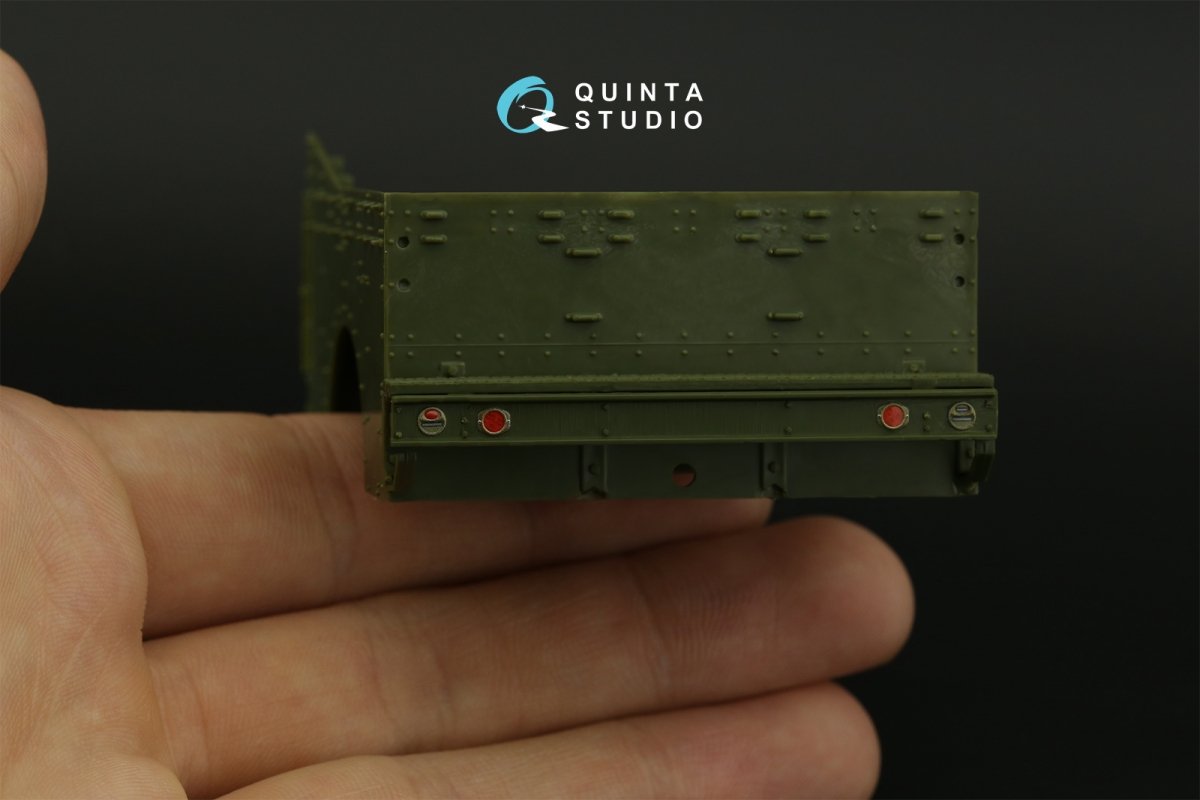 Quinta Studio QD35088 M3A1 Scout 3D-Printed &amp;amp; coloured Interior on decal paper (Zvezda) 1/35 – Bild 4