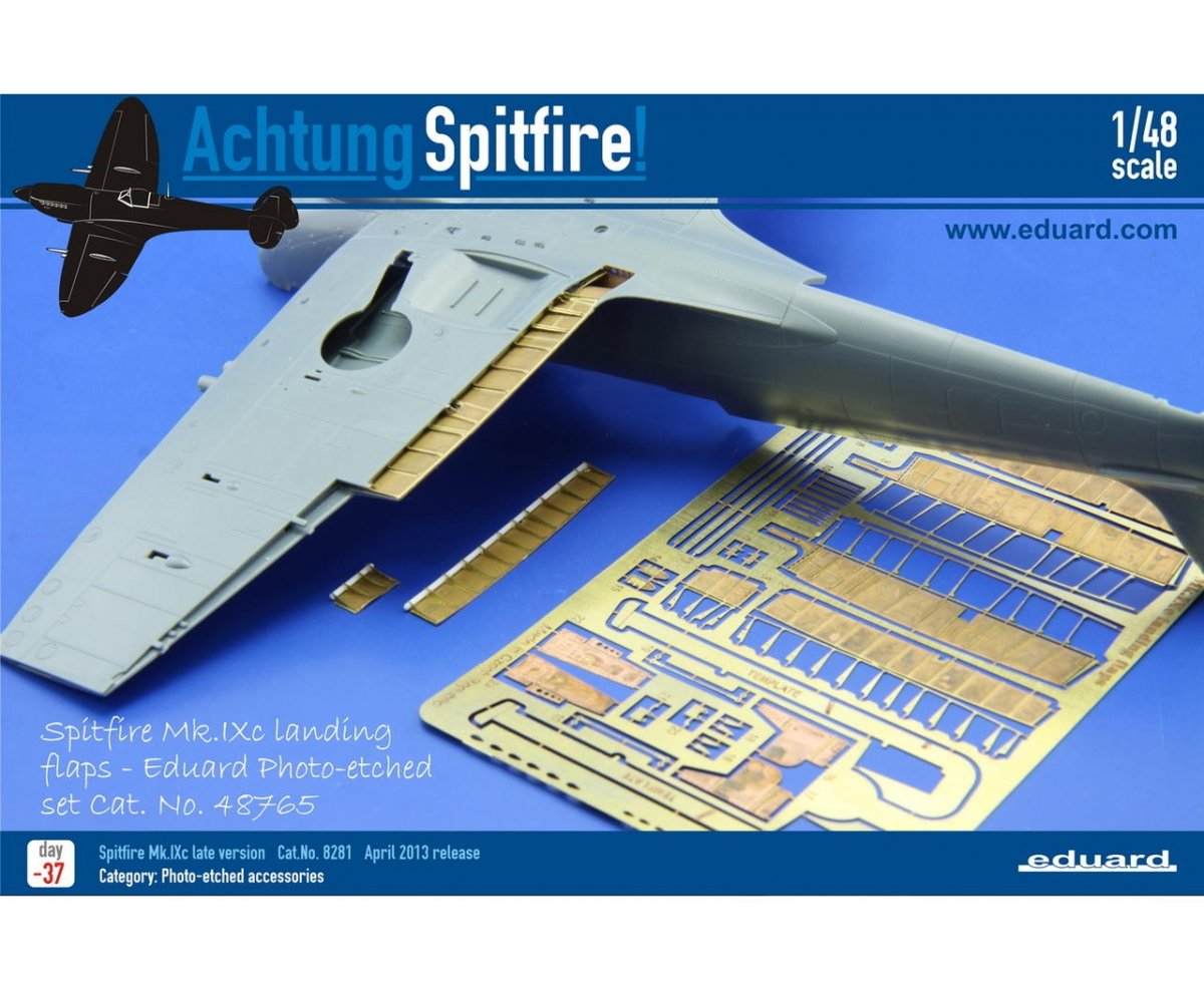 Eduard SIN64809 SPITFIRE Mk. IX ADVANCED 1/48 (Eduard) – imagen 19