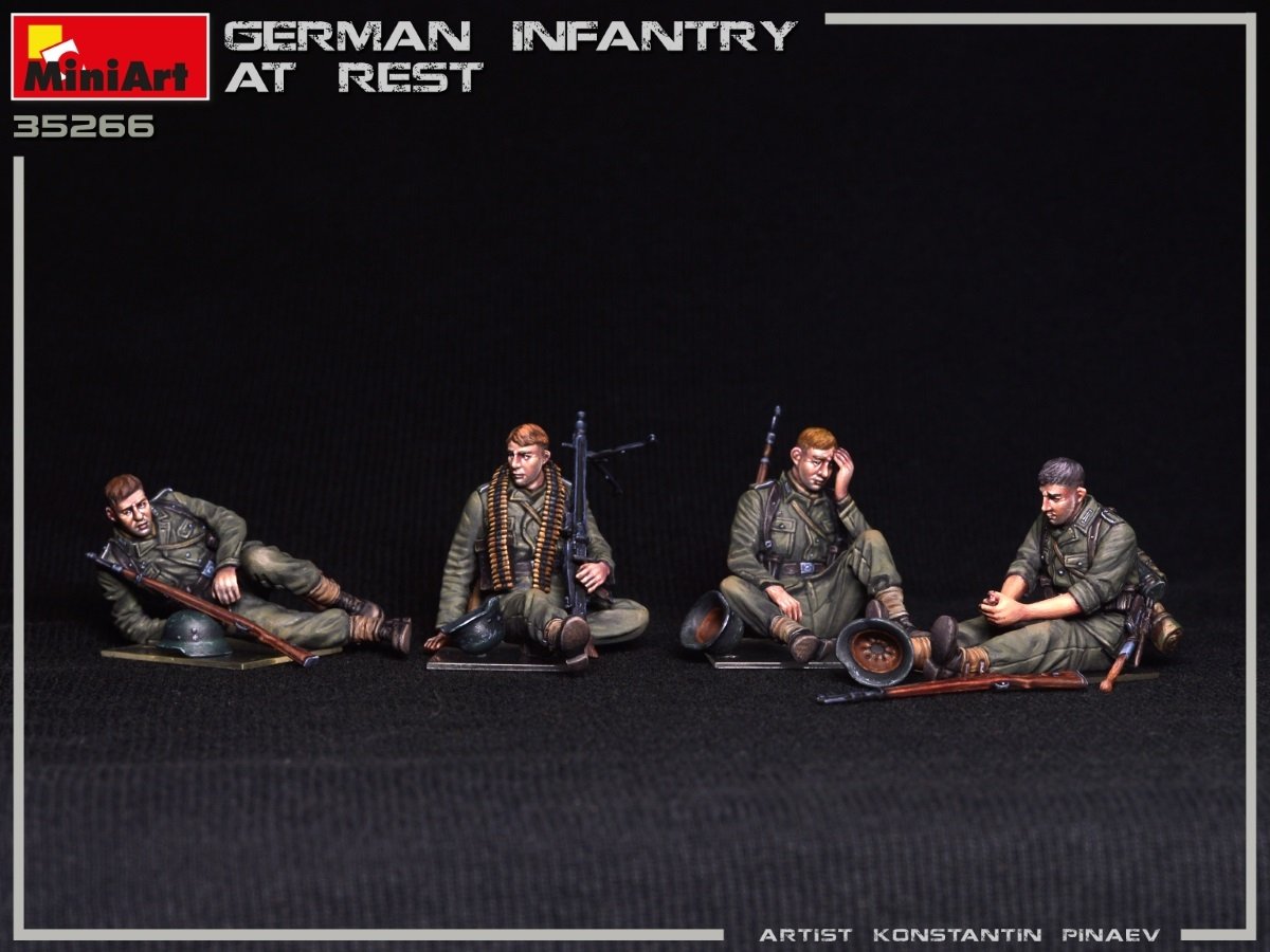 MiniArt 35266 GERMAN INFANTRY AT REST 1/35 – Bild 2
