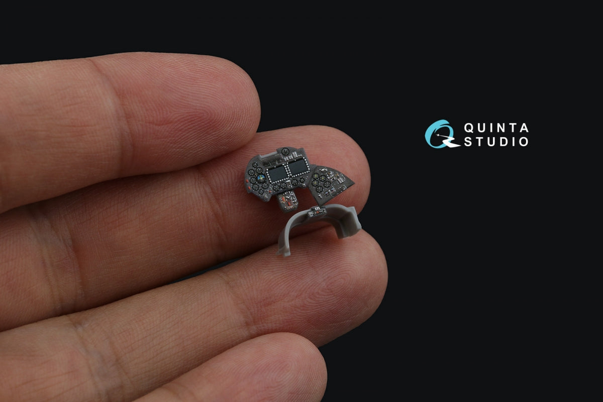 Quinta Studio QD72112 Mi-35M 3D-Printed coloured Interior on decal paper (Zvezda) 1/72 – Bild 11
