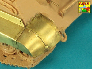 Aber 48053 Jagdtiger Sd.Kfz. 186 –przednie i tylnie błotniki / Jagdtiger Sd.Kfz. 186 –Front &amp;amp; Rear Fenders 1/48 – imagen 2