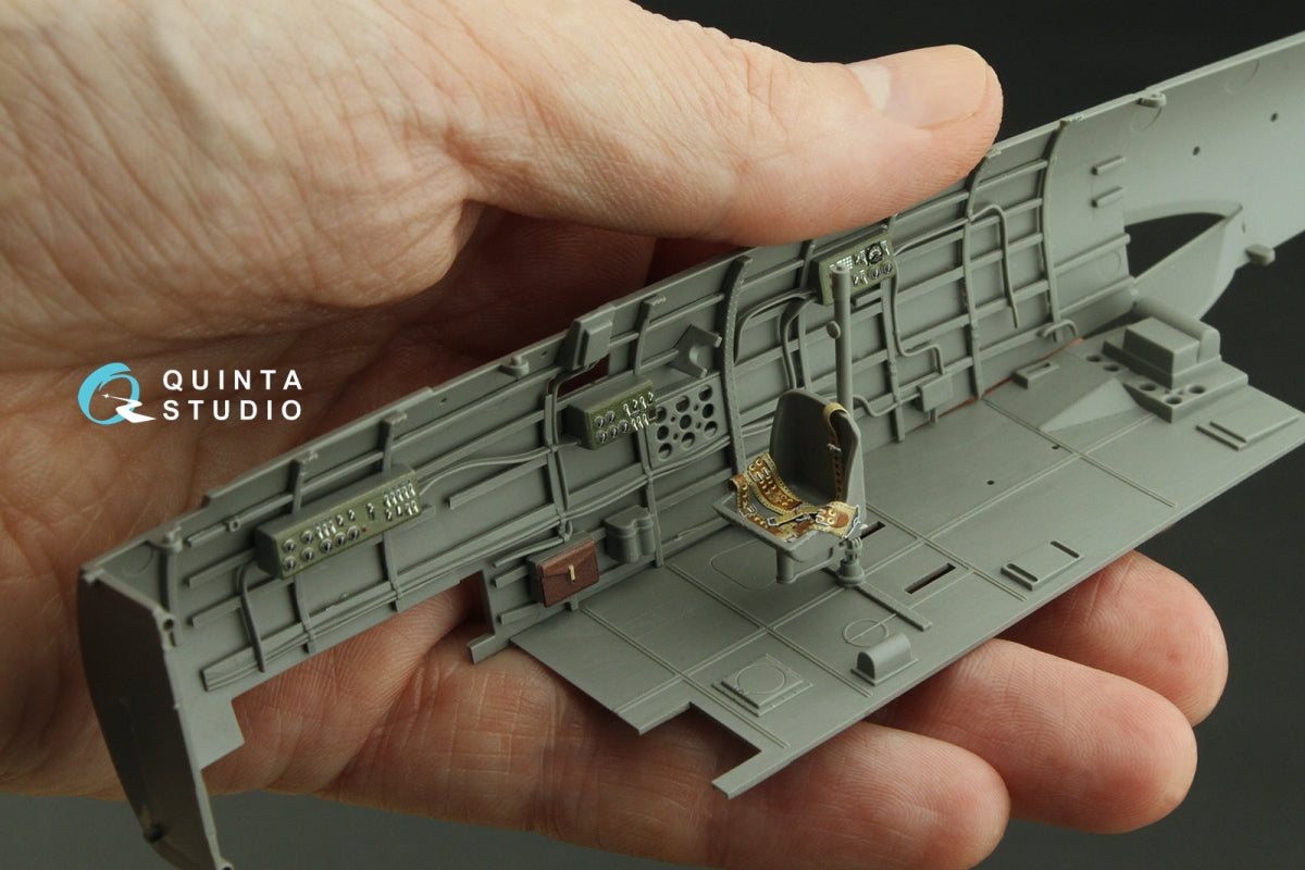 Quinta Studio QD35127 Nakajima B5N2 Kate 3D-Printed coloured Interior on decal paper (Border Model) 1/35 – Bild 7