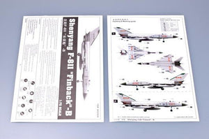Trumpeter 01610 Shenyang F-8 Finback-B 1/72 – immagine 2