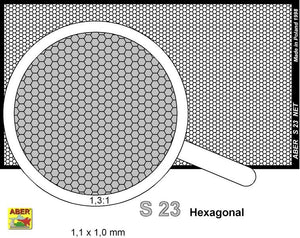 Aber S-23 Net with hexagonal mesh 1,1 x 1,0 mm – zdjęcie 2