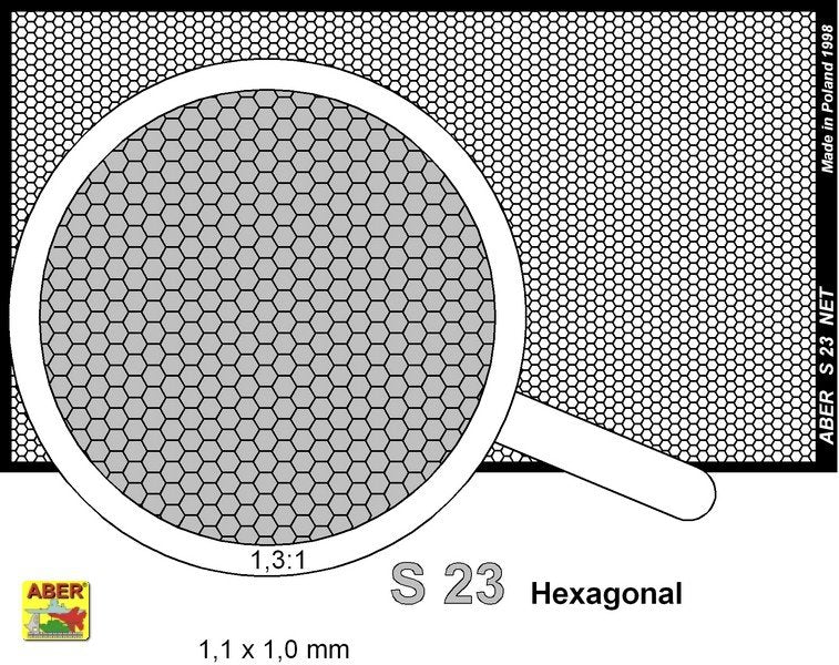 Aber S-23 Net with hexagonal mesh 1,1 x 1,0 mm – zdjęcie 2