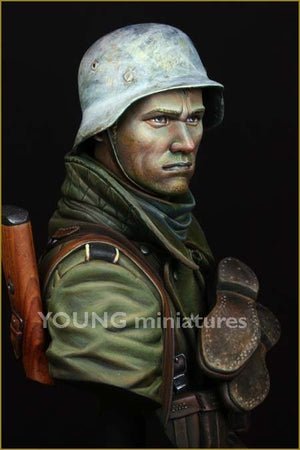Young Miniatures YM1825 Infanterie allemande Front russe Seconde Guerre mondiale 1/10  – image 9