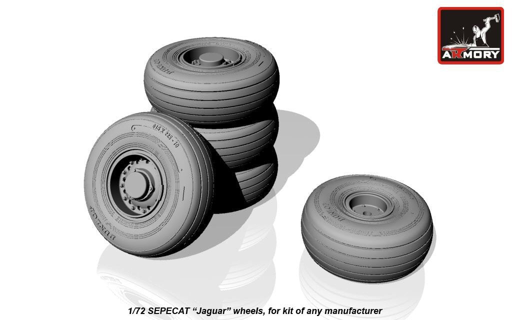 Roues SEPECAT Jaguar Armory Models AW72502 1/72 