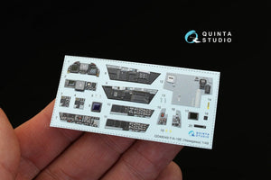 Quinta Studio QD48049 F/A-18E 3D-Printed &amp;amp; coloured Interior on decal paper (for Hasegawa kit) 1/48 – imagen 8