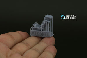 Quinta Studio QD+48480 Su-17M4/Su-22M4 3D-Printed &amp;amp; coloured Interior on decal paper (Hobby Boss) (with 3D-printed resin parts) 1/48 – zdjęcie 6