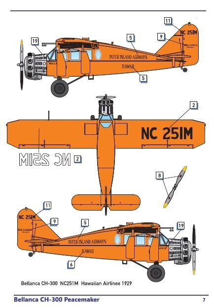 Dora Wings 72022 Bellanca CH-300 Pacemaker 1/72 – immagine 3