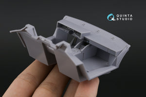 Quinta Studio QD24012 Lamborghini Countach 5000 QV Intérieur coloré imprimé en 3D sur papier décalcomanie (Aoshima) 1/24 – image 11