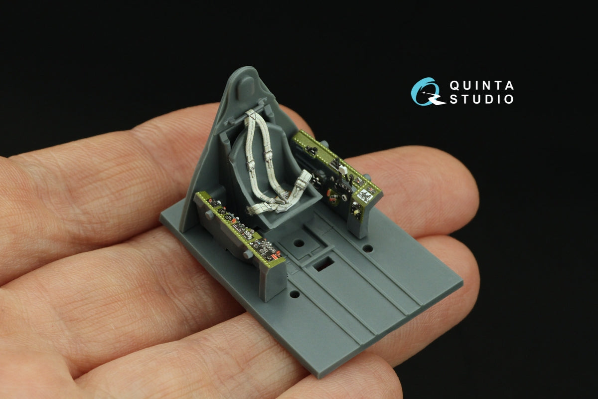 Quinta Studio QD48427 F6F-5 Hellcat 3D-Printed coloured Interior on decal paper (Eduard) 1/48 – zdjęcie 7