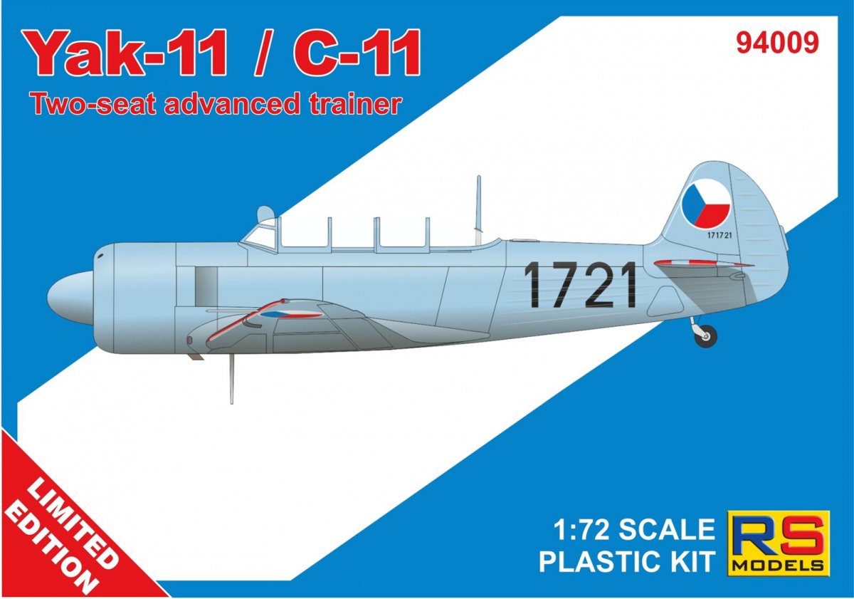 RS Models 94009 Yak-11 / C-11 "Moose" 1/72