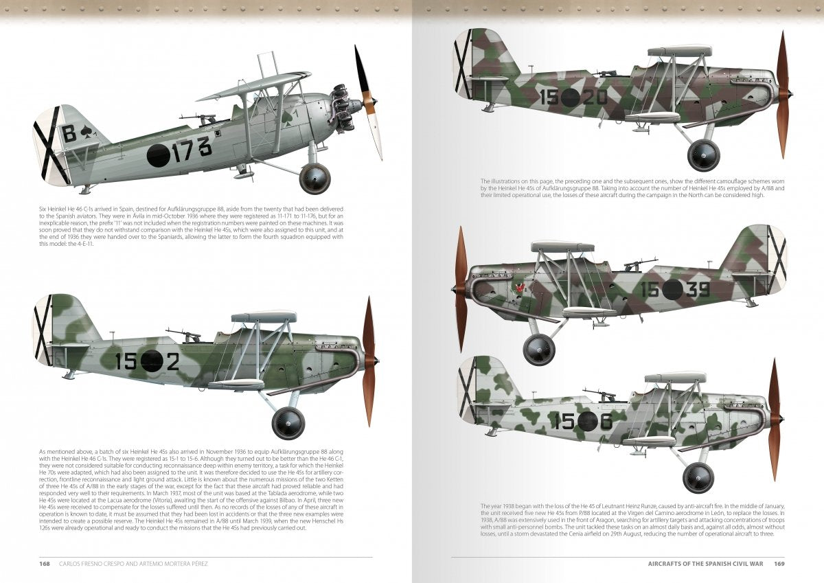 502 Abteilung ABT713 AIRCRAFT OF THE SPANISH CIVIL WAR 1936-1939 – zdjęcie 12