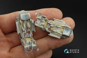 Quinta Studio QD32121 MiG-21UM 3D-Printed &amp;amp; coloured Interior on decal paper (Trumpeter) 1/32 – imagen 6
