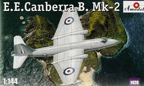 A-Model 01426 English Electric Canberra Mk.II Bombardier à réaction britannique (1/144)