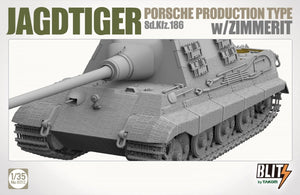 Takom 8012 JAGDTIGER PORSCHE PRODUCTION TYPE Sd.Kfz.186 w/ZIMMERIT 1/35 – Bild 4