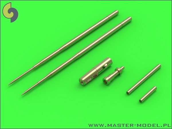 Master AM-72-071 MiG-17A/P/F (Fresco A, B, C) - 37mm and 23mm gun barrels set &amp; Pitot Tubes