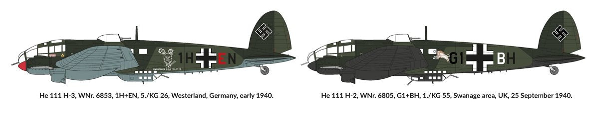 Hobby 2000 72048 Heinkel He-111H-2/H-3 Front de l&amp;#39;Ouest 1940 1/72 – image 2