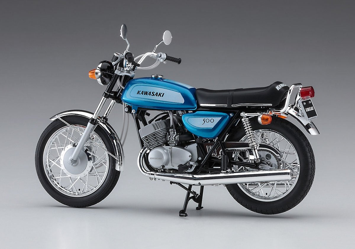 Hasegawa 21735 Kawasaki 500-SS / MACH III (H1A) 1/12 – zdjęcie 4