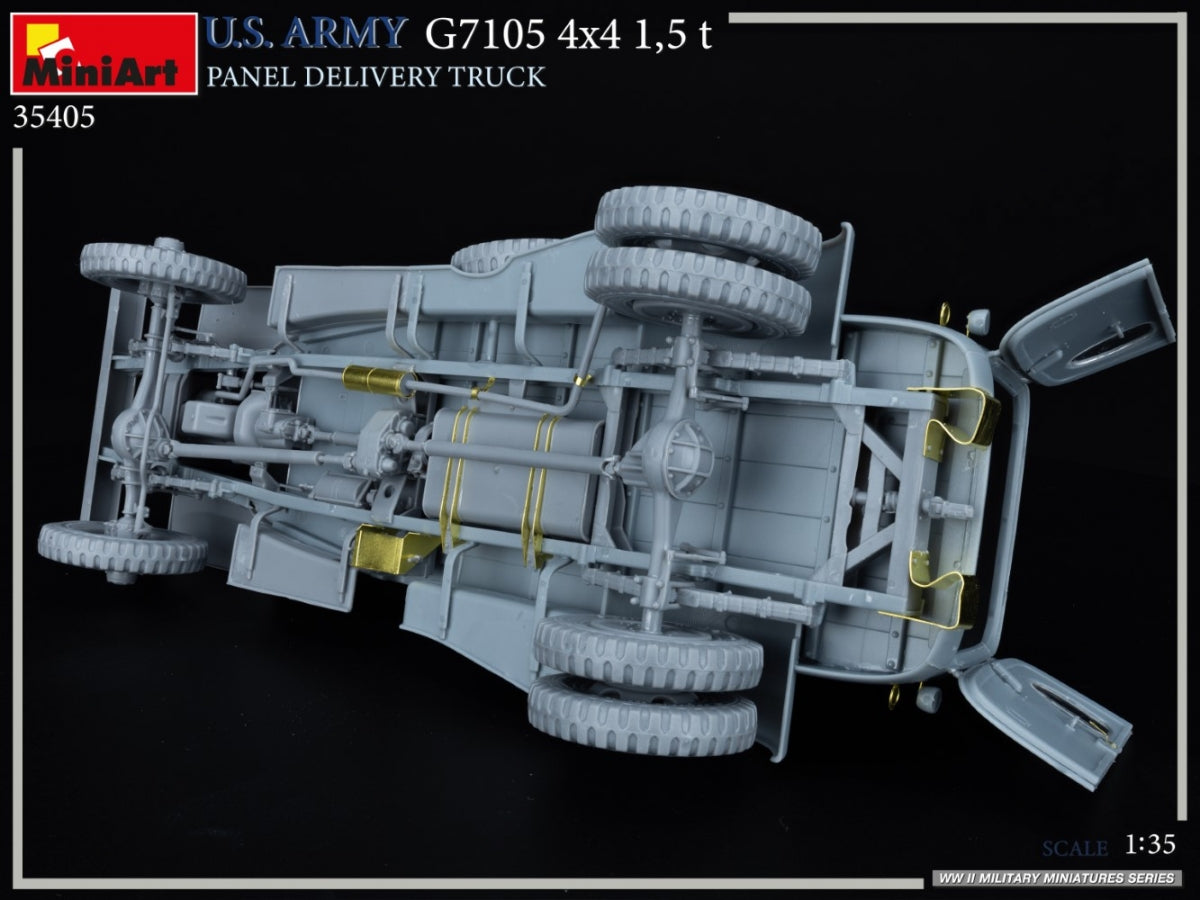 MiniArt 35405 U.S. ARMY G7105 4х4 1,5 t PANEL DELIVERY TRUCK 1/35 – immagine 15