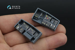 Quinta Studio QD+35144 AH-64A forward avionics bays 3D-Printed &amp;amp; coloured Interior on decal paper (Trumpeter) (with 3D-printed resin parts) 1/35 – Bild 12