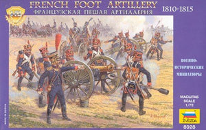Zvezda 8028 French Foot Artillery 1/72
